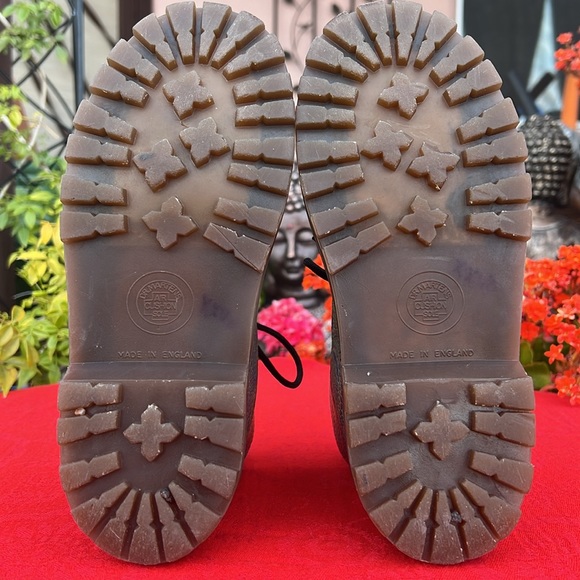 🏴󠁧󠁢󠁥󠁮󠁧󠁿 Vintage Dr. Martens MIE Rare Colorful Iridescent Ankle Boots UK 2 - Picture 11 of 17